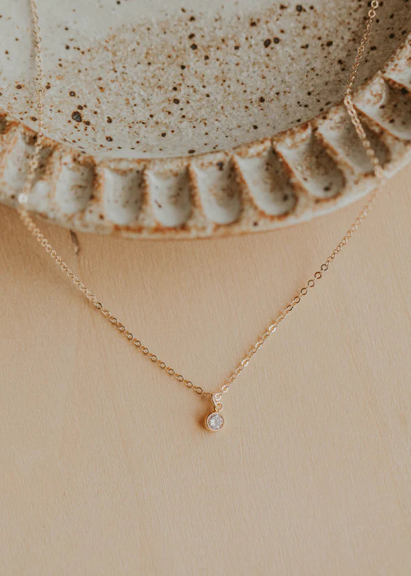 Solitaire Necklace