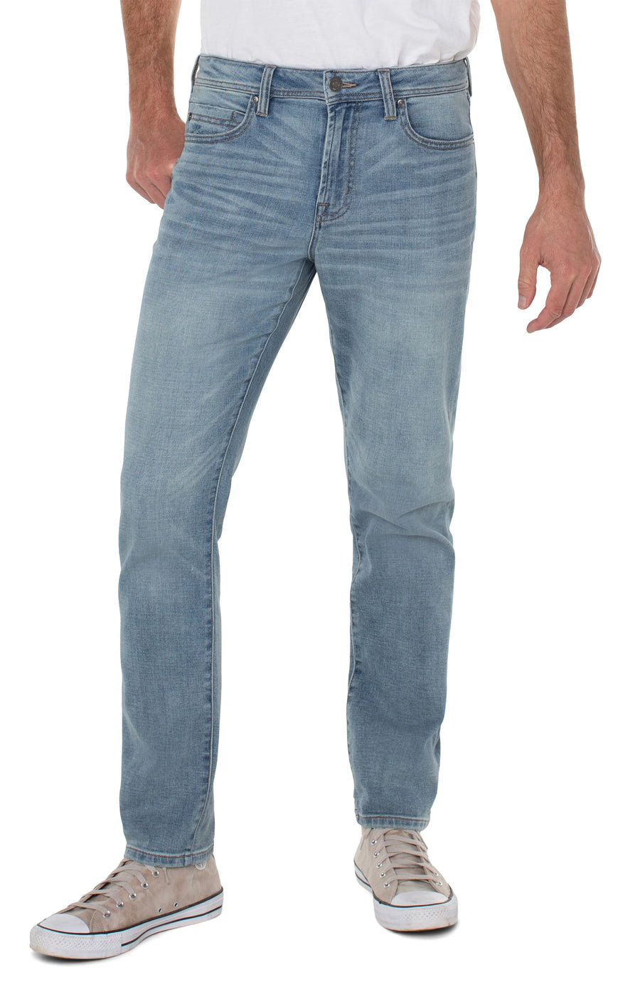 Liverpool Kingston Modern Straight Vintage Premium Denim