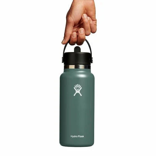 Hydro Flask 32 oz Wide Mouth with Flex Straw Cap