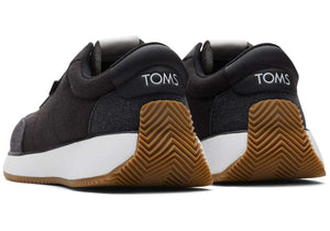 Toms Wyndon Black Jogger Sneaker