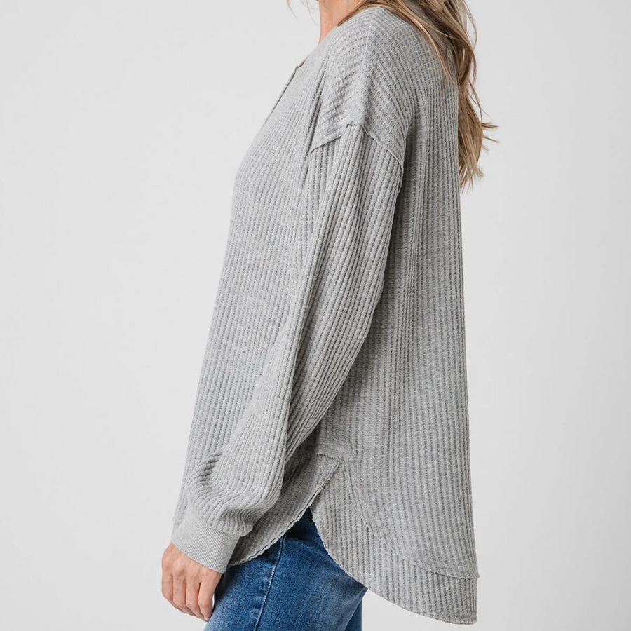 Z Supply Jax Cozy Waffle Henley