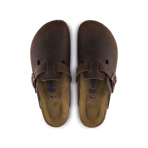 Birkenstock Boston Soft Footbed Oiled Leather Narrow